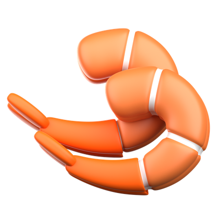 SHRIMP  3D Icon