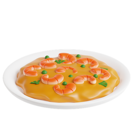 Shrimp Creole  3D Icon