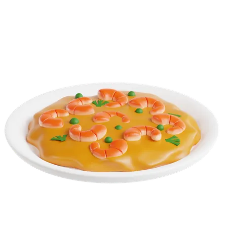 Shrimp Creole  3D Icon