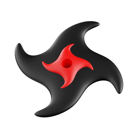 Shuriken  3D Icon