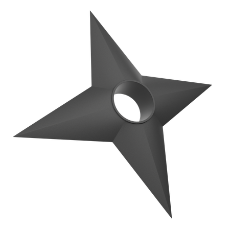 Shuriken  3D Icon