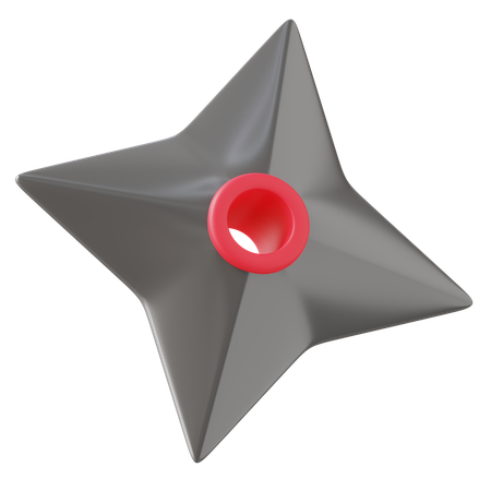 手裏剣  3D Icon