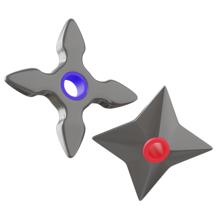 手裏剣  3D Icon
