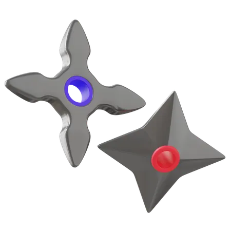 手裏剣  3D Icon