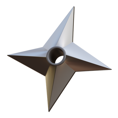Shuriken  3D Icon