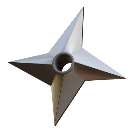 Shuriken  3D Icon