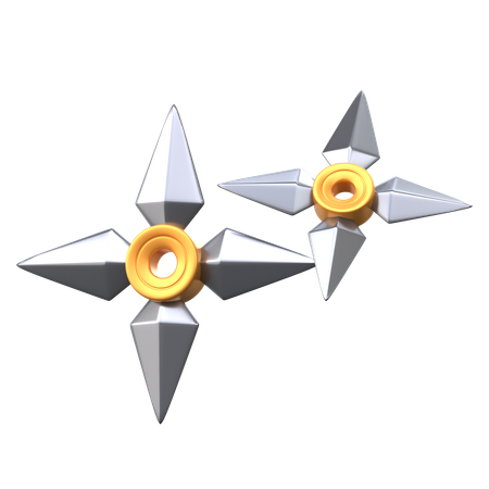 Shuriken  3D Icon