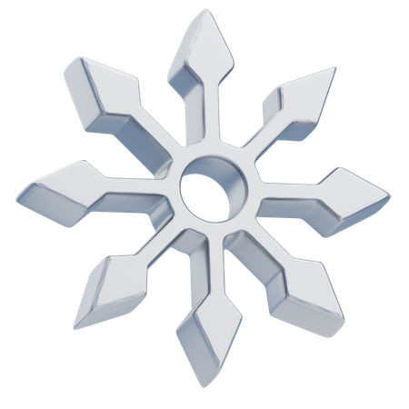 Shuriken  3D Icon