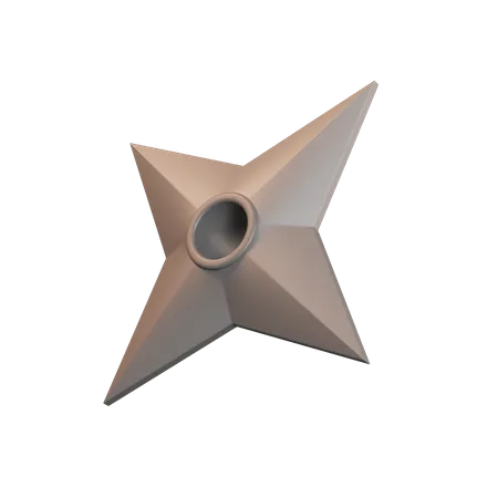 Shuriken  3D Icon