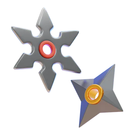 SHURIKEN  3D Icon