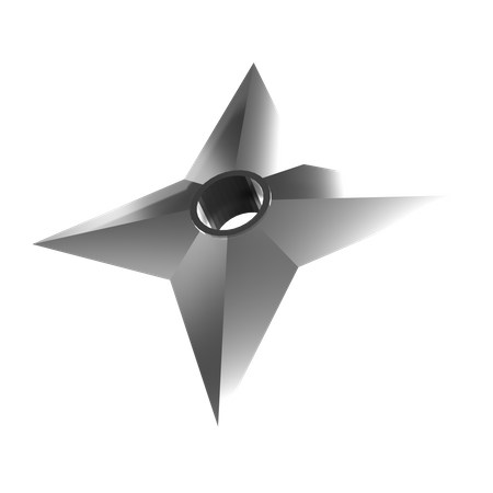 Shuriken  3D Icon