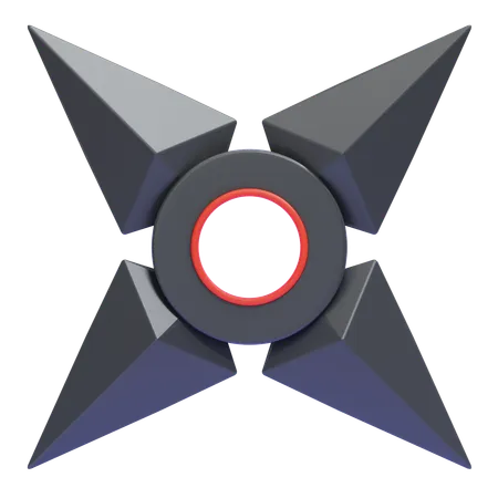 Shuriken  3D Icon