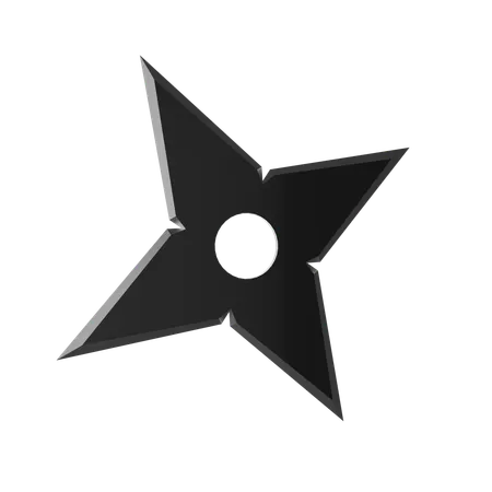 Shuriken  3D Icon