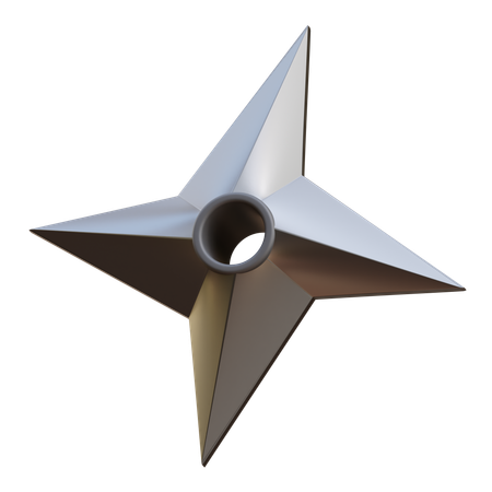 Shuriken  3D Icon