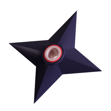 Shuriken  3D Icon