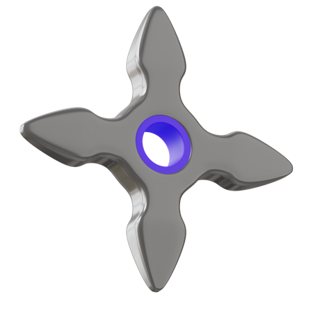 Shuriken  3D Icon