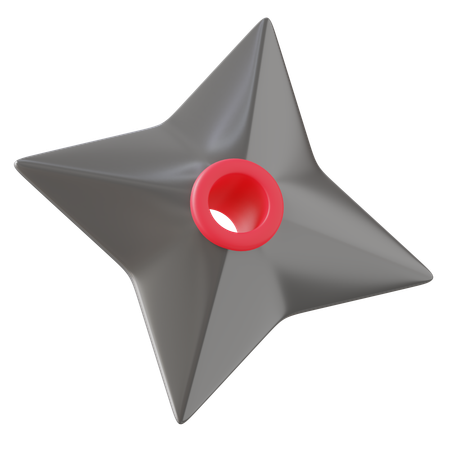 Shuriken  3D Icon