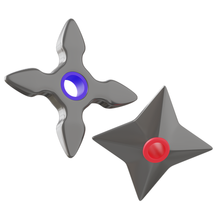 Shuriken  3D Icon