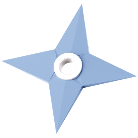 Shuriken  3D Icon