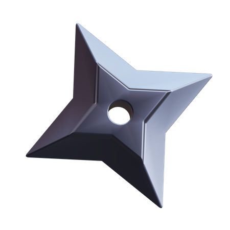 Shuriken  3D Icon