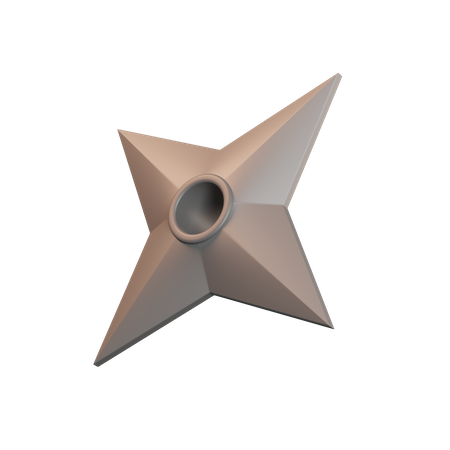 Shuriken  3D Icon