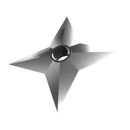 Shuriken  3D Icon
