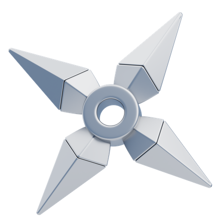 Shuriken  3D Icon