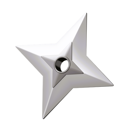 Shuriken  3D Icon