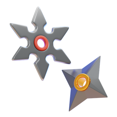 SHURIKEN  3D Icon