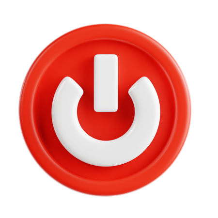 Shutdown  3D Icon