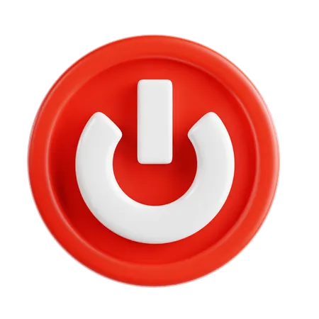 Shutdown  3D Icon