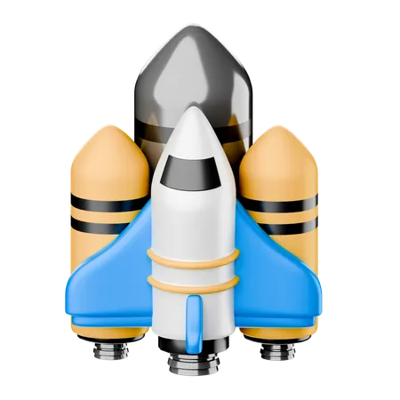 Shuttle-Transportflugzeug  3D Icon