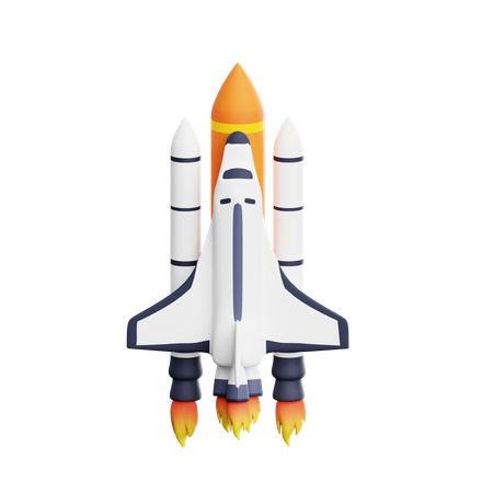 Shuttle  3D Icon