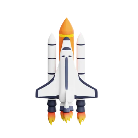 Shuttle  3D Icon