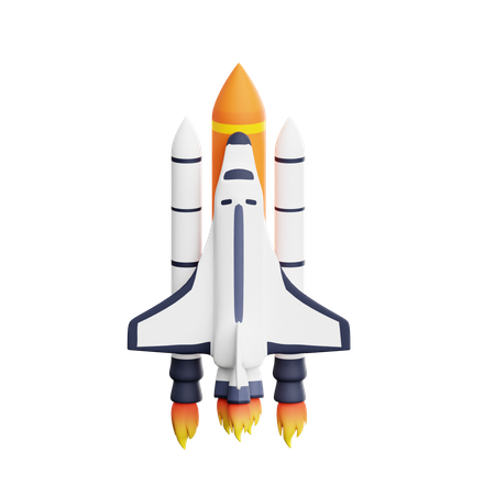 Shuttle 3D Icon