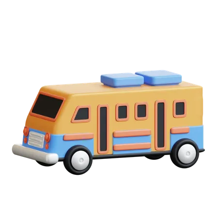 Shuttle Service  3D Icon