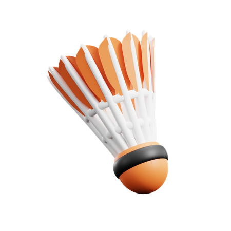 Shuttlecock  3D Icon