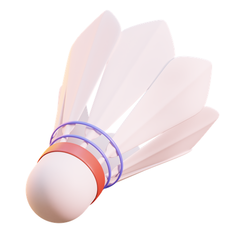 Shuttlecock  3D Icon