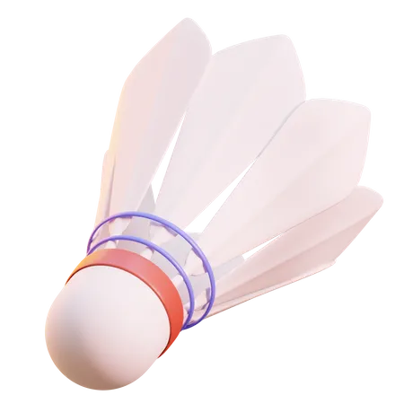 Shuttlecock  3D Icon