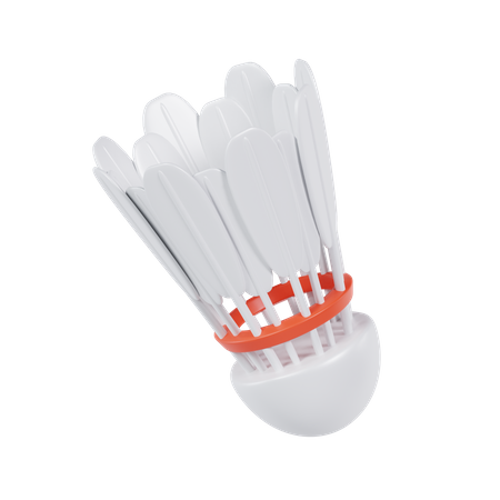 Shuttlecock  3D Icon