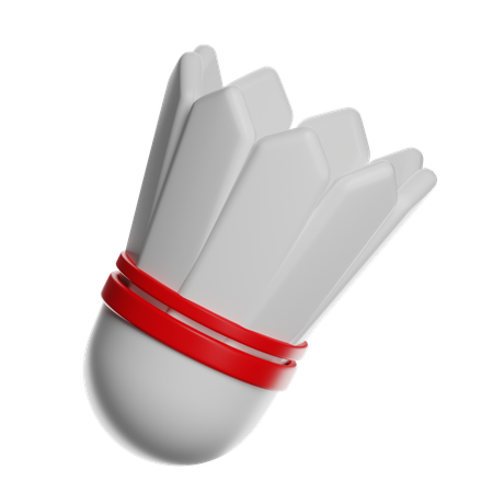Shuttlecock  3D Icon
