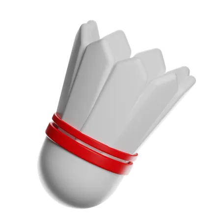 Shuttlecock  3D Icon