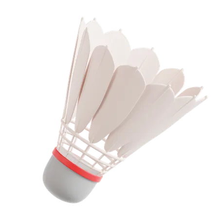 Shuttlecock  3D Icon