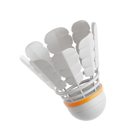 Shuttlecock  3D Icon