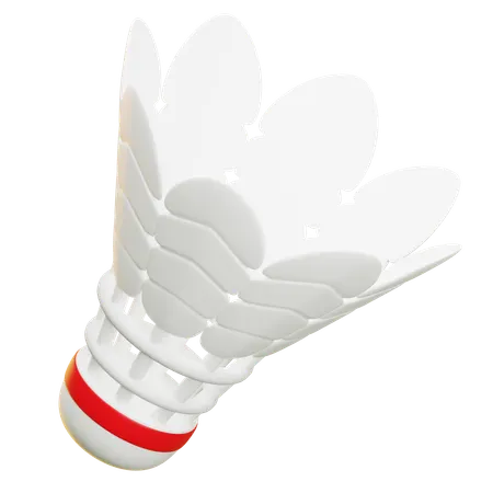 Shuttlecock  3D Icon