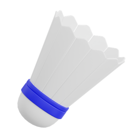 Shuttlecock  3D Icon