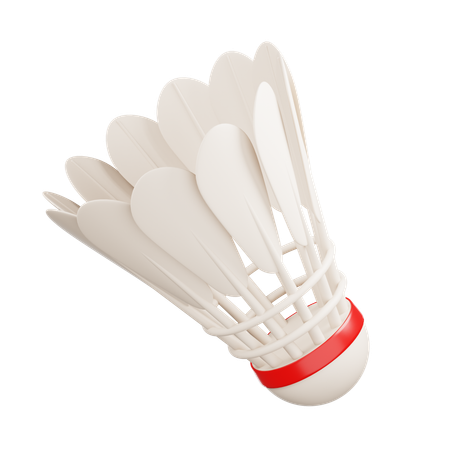 Shuttlecock  3D Icon