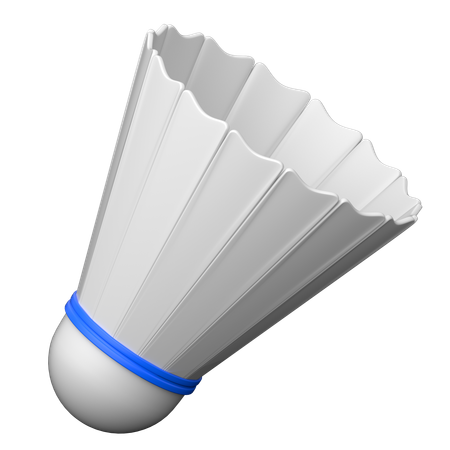 Shuttlecock  3D Icon