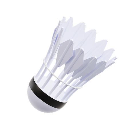 Shuttlecock  3D Icon