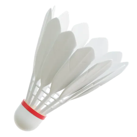 Shuttlecock  3D Icon